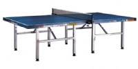 双鱼01-103型(蓝色)单折式乒乓球台